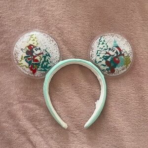 Disney Mickey Mouse Holiday Headband - Red, Green, White